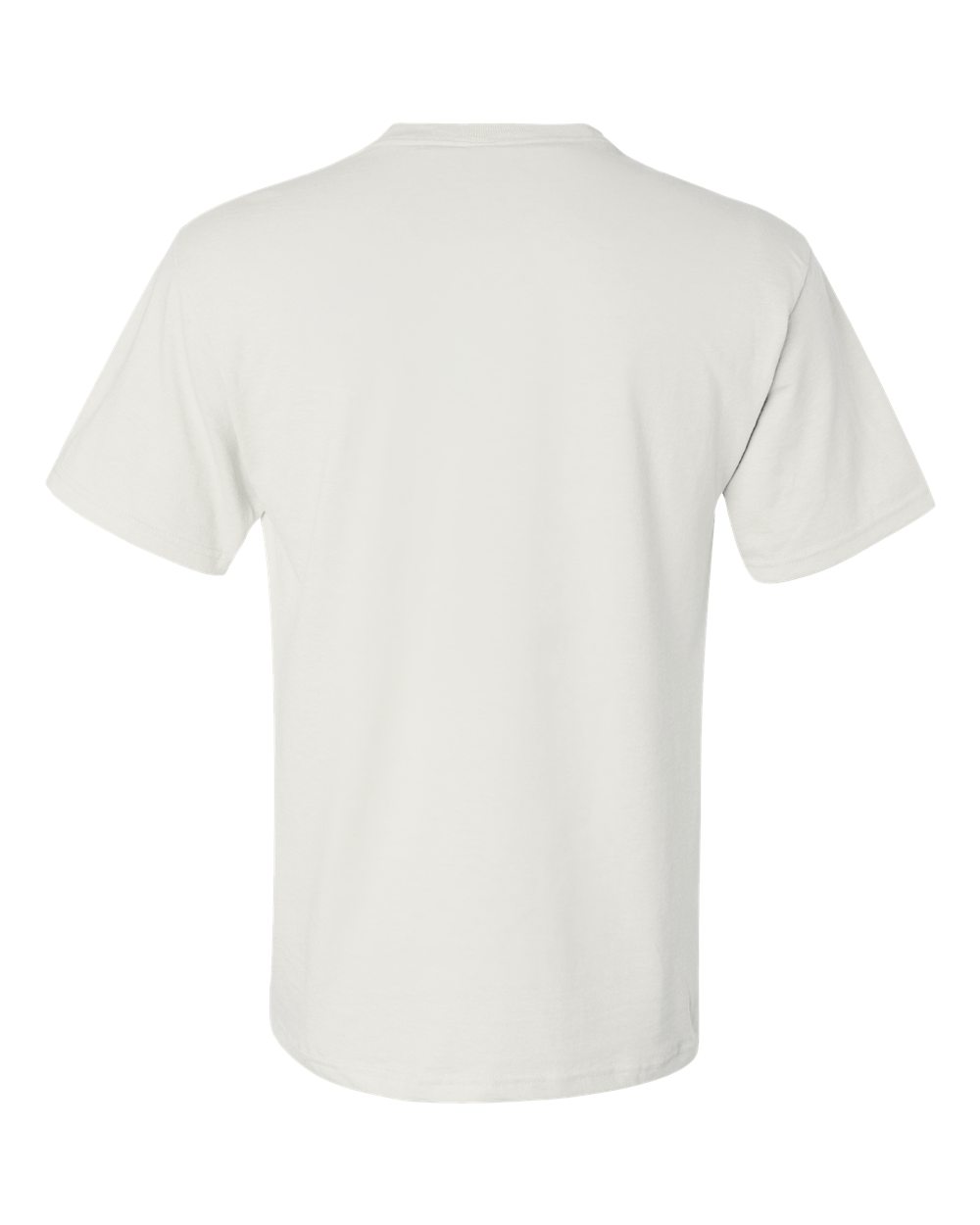 Jerzees Men's Five-Point Left Chest Pocket T-Shirt - 50/50 Cotton Blend, Oxford Color, Classic Fit - View #2